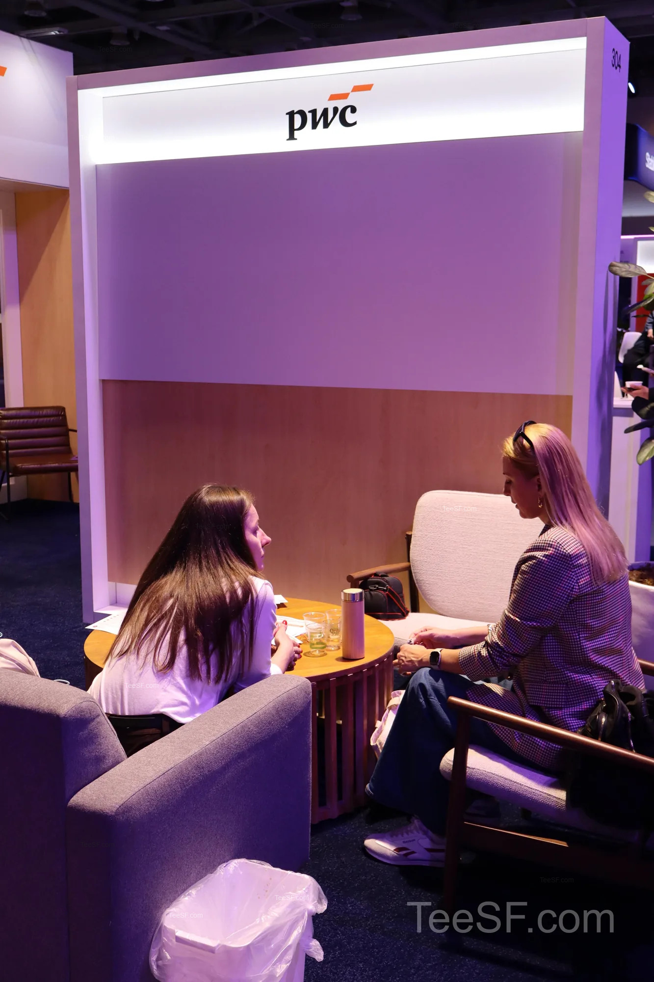 pwC Booth Networking at Stripe Sessions 2026 in San Francisco.